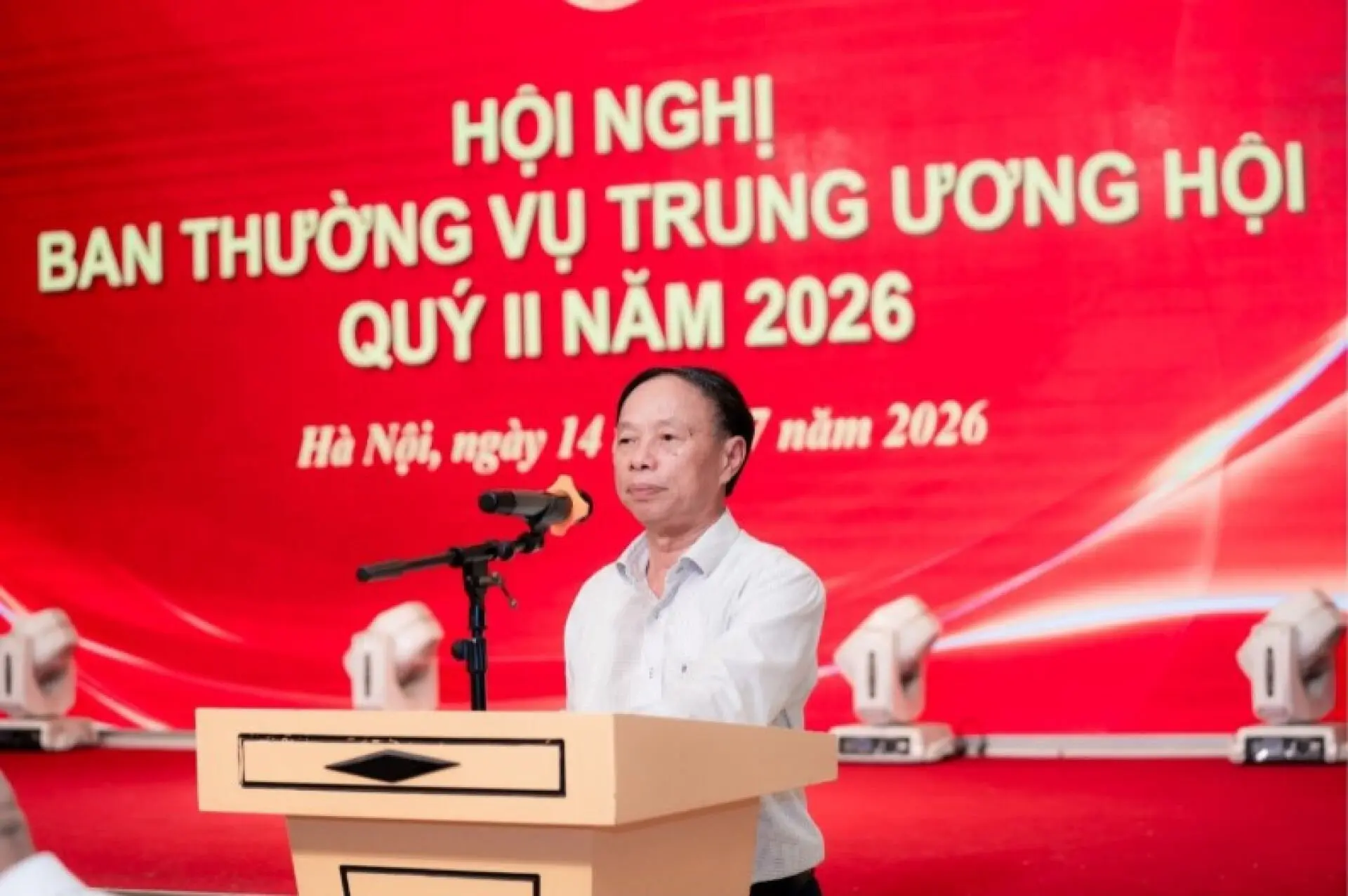 Ông Phạm Công Bổng – nguyên Phó Bí thư Thường trực Đảng ủy Bộ Giao thông Vận tải, Trưởng Ban Tổ chức kiêm Chánh Văn phòng Trung ương Hội Giáo dục chăm sóc sức khỏe cộng đồng Việt Nam - Tân Phó Chủ Tịch Trung ương Hội Giáo dục chăm sóc sức khoẻ cộng đồng Việt Nam (Ảnh: PV)