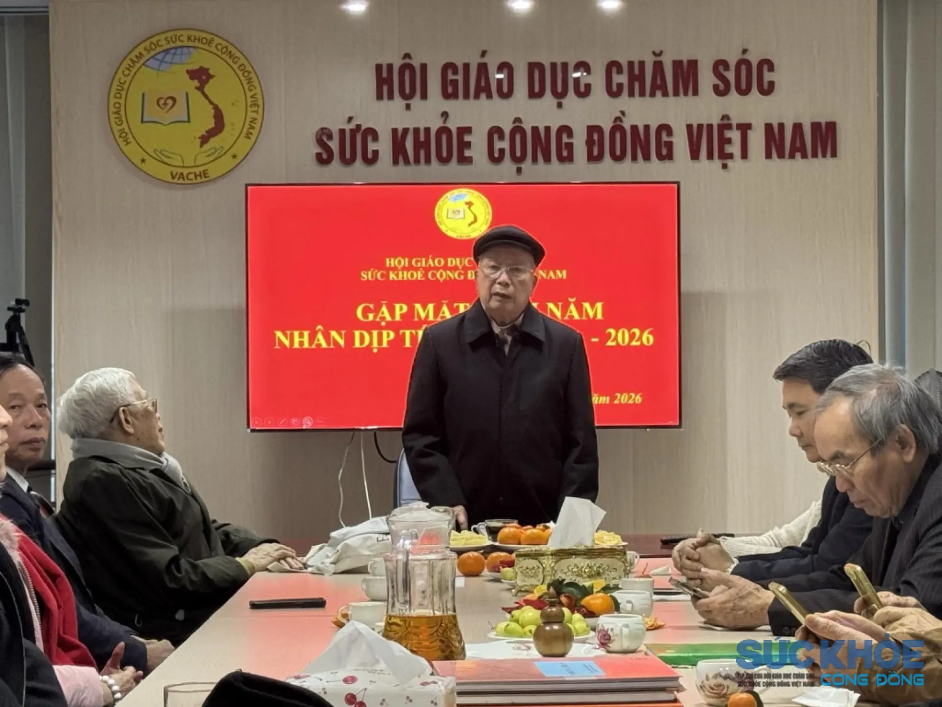 Chủ tịch Nguyễn Hồng Quân: Vai trò của truyền thông, giáo dục về công tác phòng bệnh từ sớm, từ xa rất quan trọng (Ảnh: Đỗ Huệ)