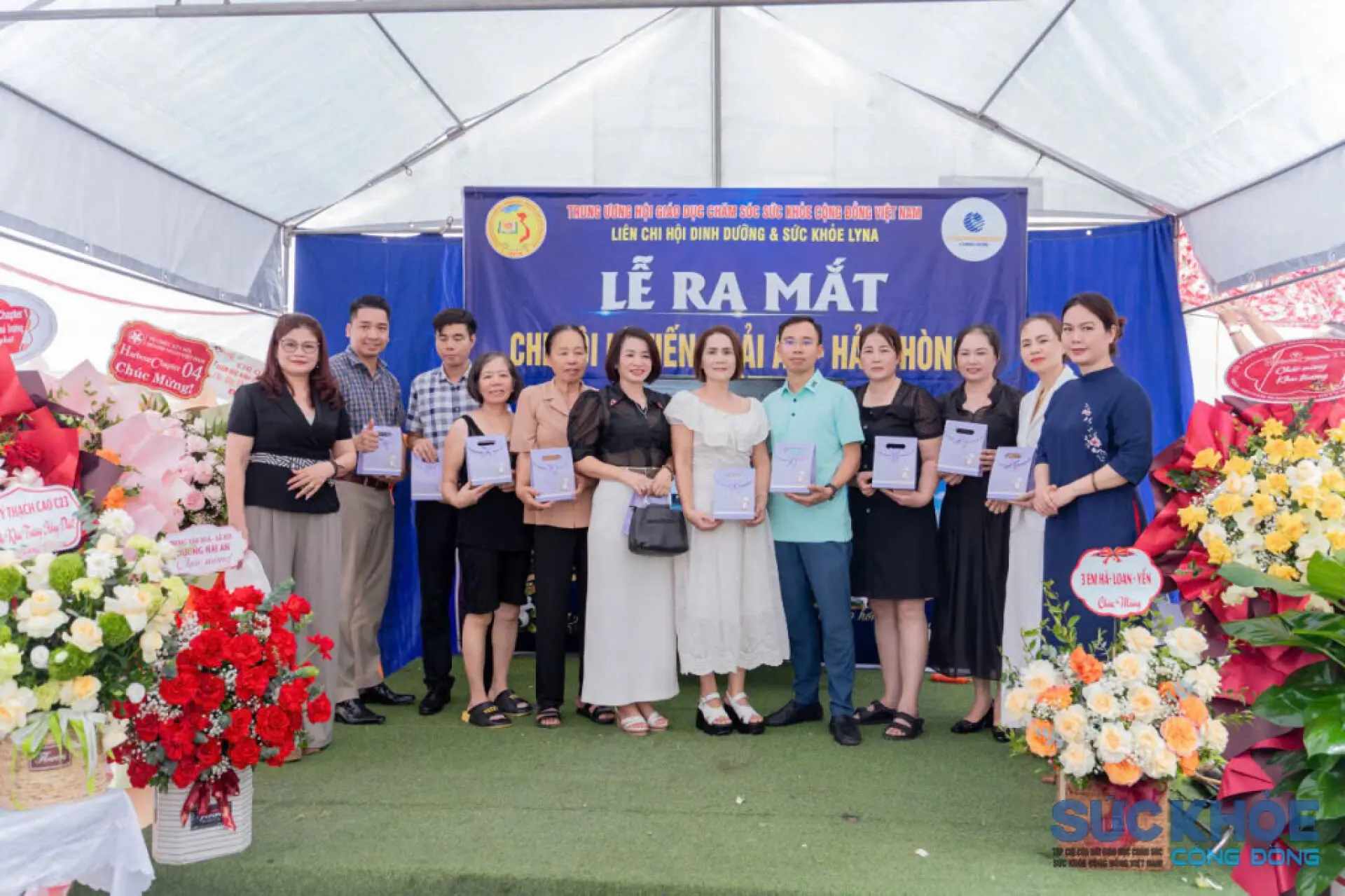 Phần chương trình quay số trúng thưởng do Ban tổ chức thực hiện (Ảnh: PV)